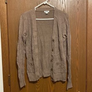 Brown Old Navy Lightweight cardigan